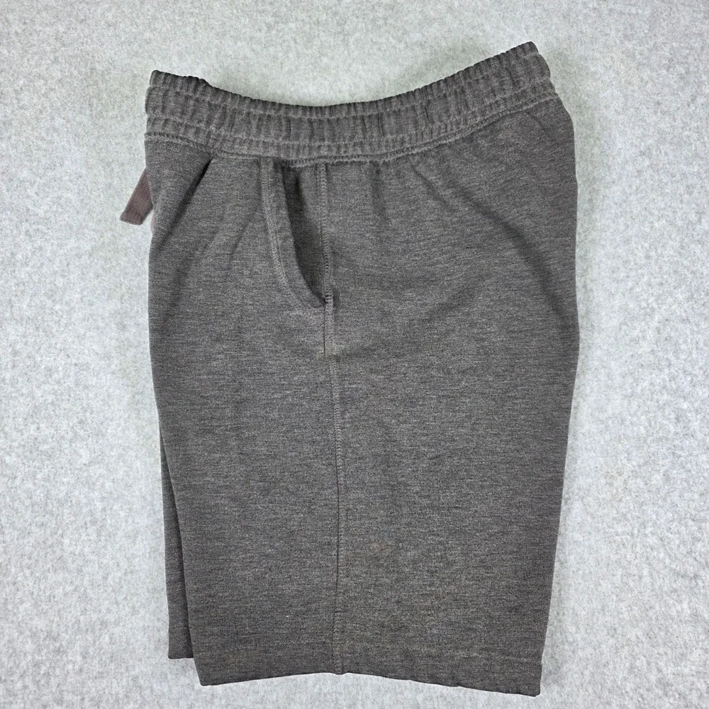 Jachs Men's Size Medium Gray Casual Shorts Elastic Waist Pull On Pockets - Picture 6 of 11
